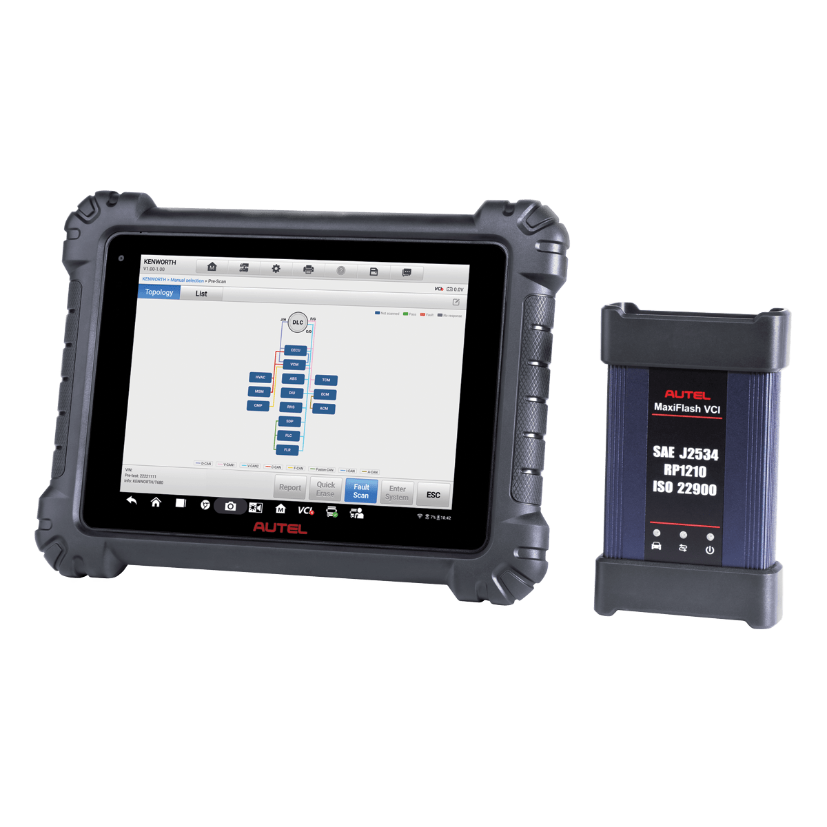 Autel MS909CV — Ağır vasıta diagnostik (4. görsel)